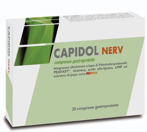 CAPIDOL NERV 20 COMPRESSE GASTROPROTETTE - Doctor Vinz