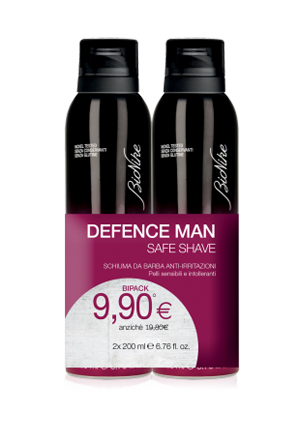 DEFENCE MAN BIPACK SCHIUMA BARBA 2 X 200 ML - Doctor Vinz