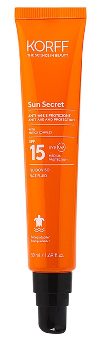 KORFF SUN SECRET FLUIDO VISO SPF15 50 ML - Doctor Vinz