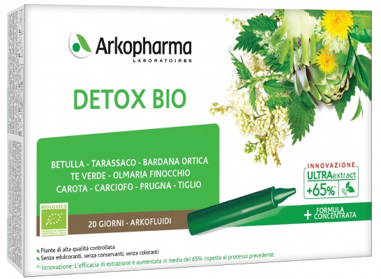 ARKOFLUIDI DETOX BIO 20 FIALE - Doctor Vinz