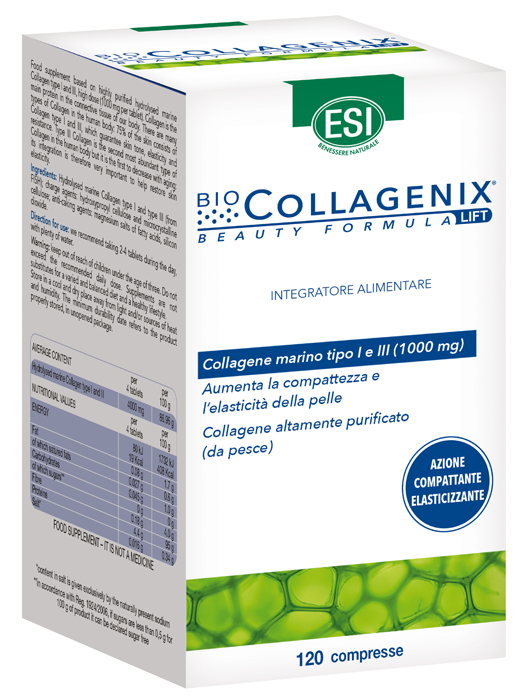 ESI BIOCOLLAGENIX 120 COMPRESSE - Doctor Vinz
