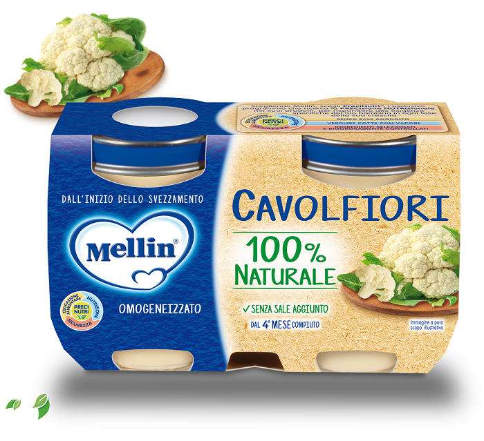 OMOGENEIZZATO CAVOLFIORE 2 X 125 G - Doctor Vinz