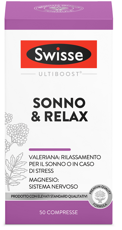SWISSE VALERIANA SONNO RELAX 50 COMPRESSE - Doctor Vinz