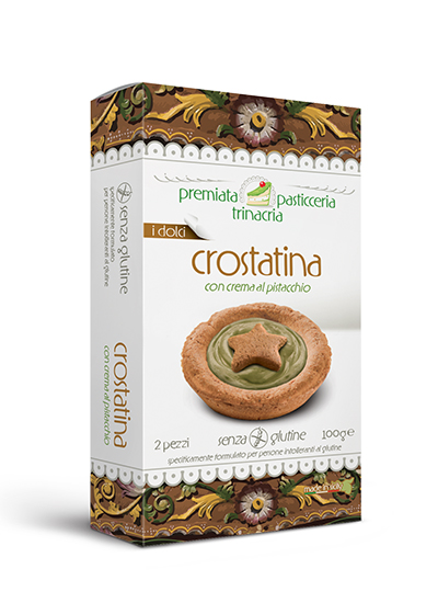 CROSTATINA CON CREMA AL PISTACCHIO 100 G - Doctor Vinz