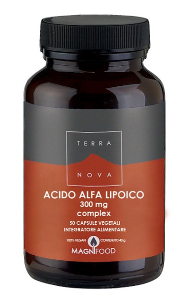 TERRANOVA ACIDO ALFA LIPOICO 300MG COMPLEX 50 CAPSULE - Doctor Vinz