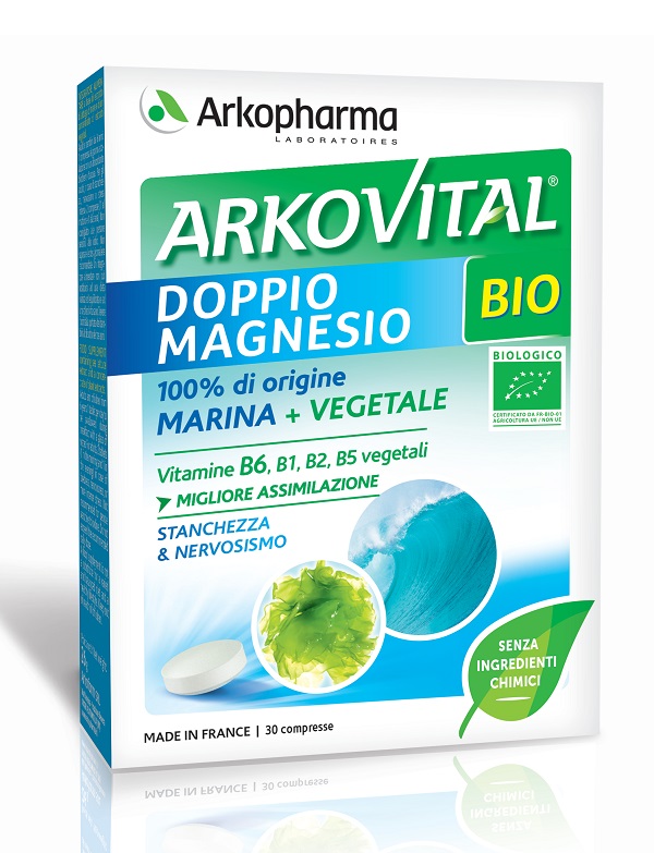 ARKOVITAL DOPPIO MAGNESIO BIO 30 COMPRESSE - Doctor Vinz