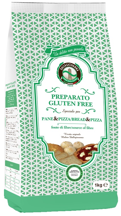 PREPARATO GLUTEN FREE SPECIALE PER PANE E PIZZA 1 KG - Doctor Vinz