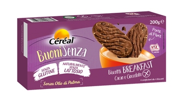CEREAL BUONI SENZA BISCOTTI BREAKFAST CACAO E CIOCCOLATO 200 G - Doctor Vinz