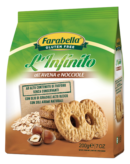 FARABELLA INFINITO AVENA/NOCCIOLE 200 G - Doctor Vinz