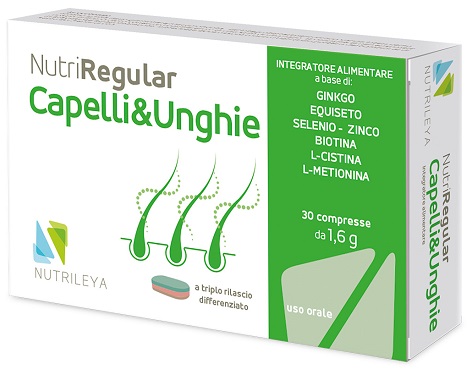 NUTRIREGULAR CAPELLI & UNGHIE 30 COMPRESSE - Doctor Vinz
