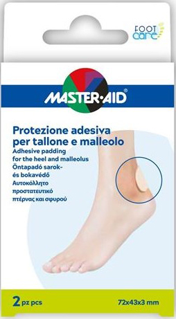 MASTER-AID FOOT CARE PROTEZIONE TALLONE/MALLEOLI 2 PEZZI - Doctor Vinz