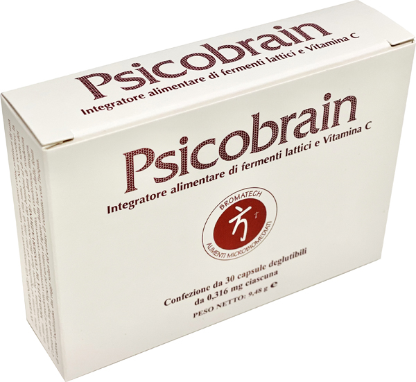 PSICOBRAIN - INTEGRATORE ALIMENTARE - 30 CAPSULE - Doctor Vinz