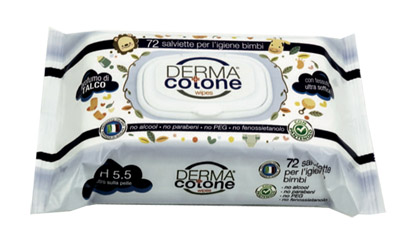 DERMACOTONE SALVIETTINE TALCO 72 PEZZI - Doctor Vinz