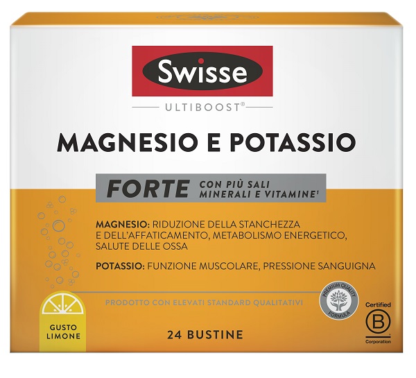 SWISSE MAGNESIO POTASSIO FORTE 24 BUSTINE - Doctor Vinz