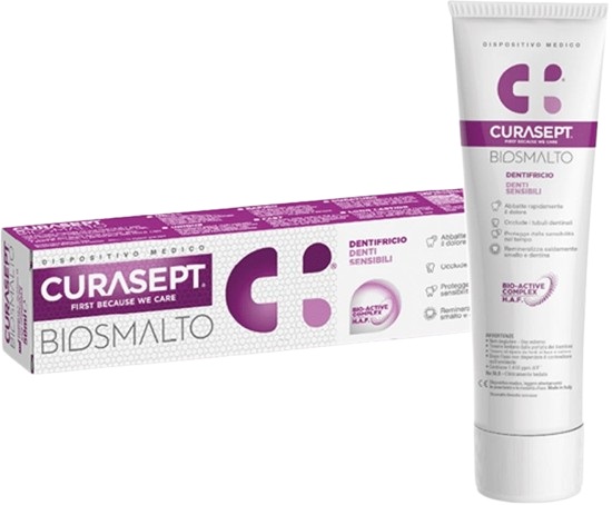 CURASEPT BIOSMALTO DENTIFRICIO DENTI SENSIBILI 75 ML - Doctor Vinz