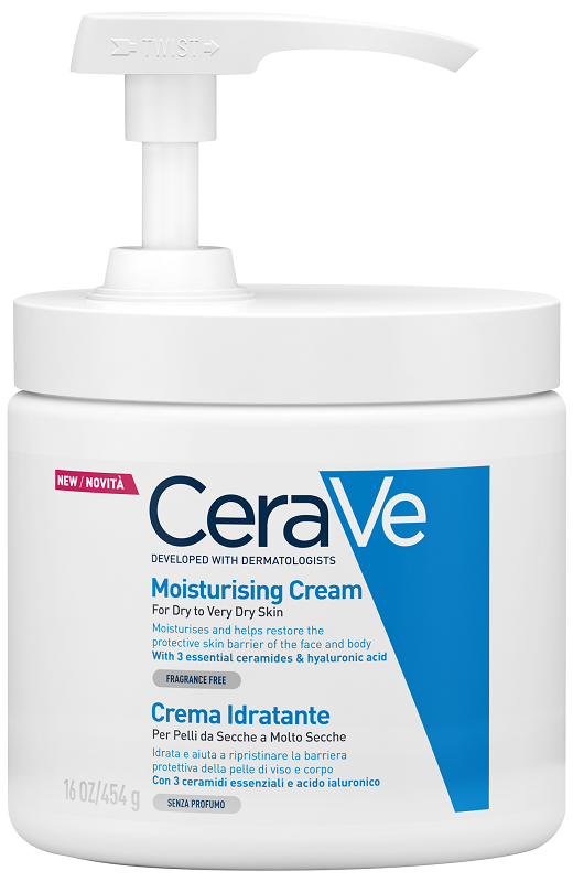 CERAVE CREMA IDRATANTE PER PELLI DA SECCHE A MOLTO SECCHE 473 ML - Doctor Vinz