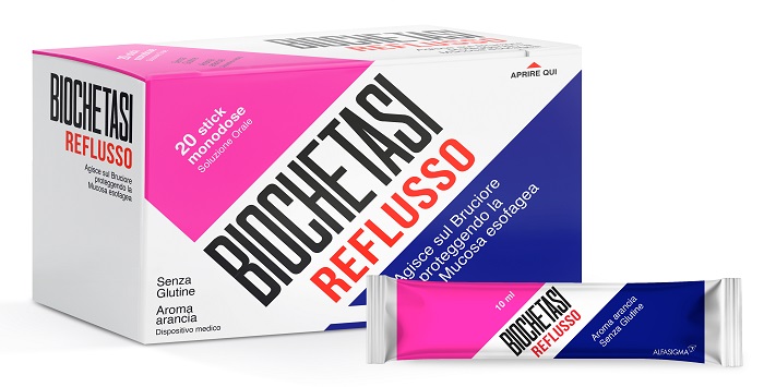 BIOCHETASI REFLUSSO 20 STICK AROMA ARANCIA - Doctor Vinz