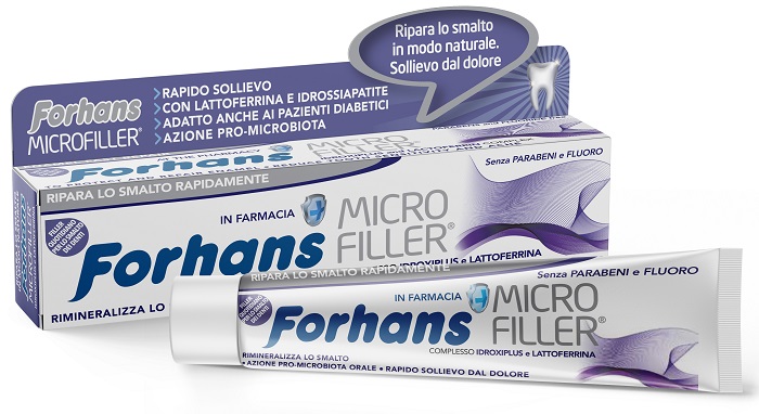 FORHANS DENTIFRICIO MICROFILLER PROTEZIONE SMALTO 75 ML - Doctor Vinz