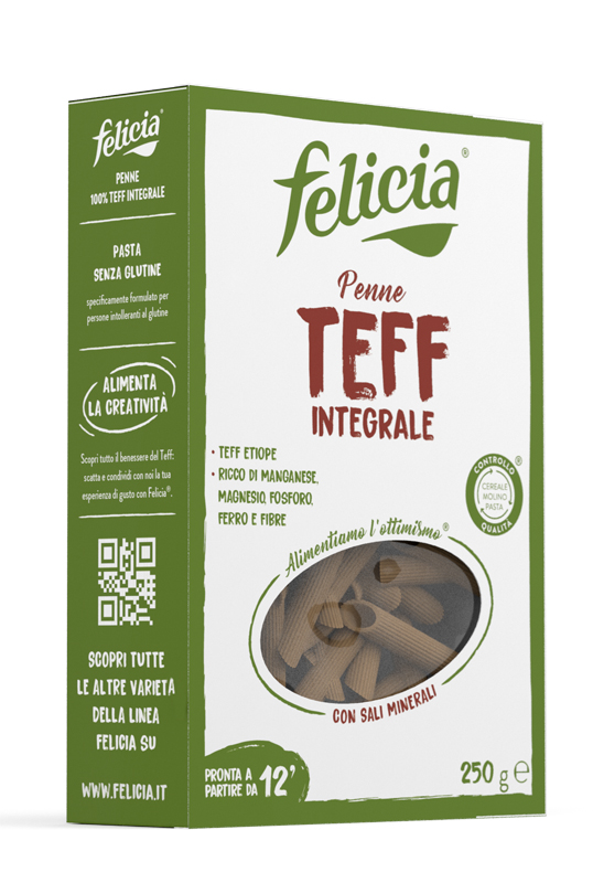 FELICIA PENNE TEFF INTEGRALE 250 G - Doctor Vinz
