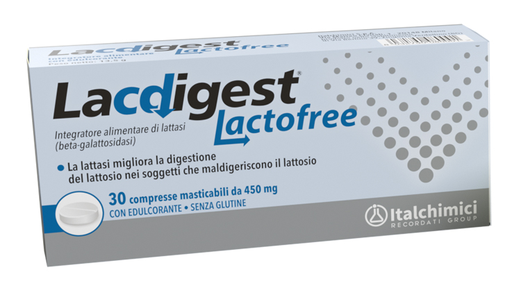 LACDIGEST LACTOFREE 30 COMPRESSE MASTICABILI - Doctor Vinz