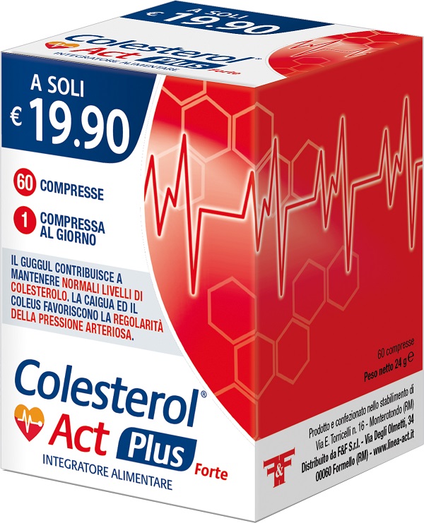 COLESTEROL ACT PLUS FORTE 60 COMPRESSE - Doctor Vinz