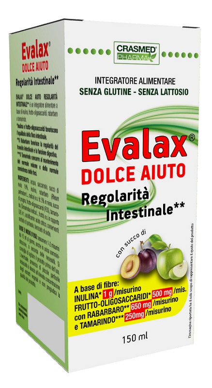 EVALAX DOLCE AIUTO REGOLARITA' INTESTINALE 150 ML - Doctor Vinz