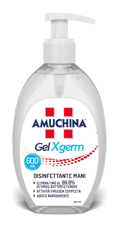 AMUCHINA GEL X-GERM DISINFETTANTE MANI 600 ML IT - Doctor Vinz