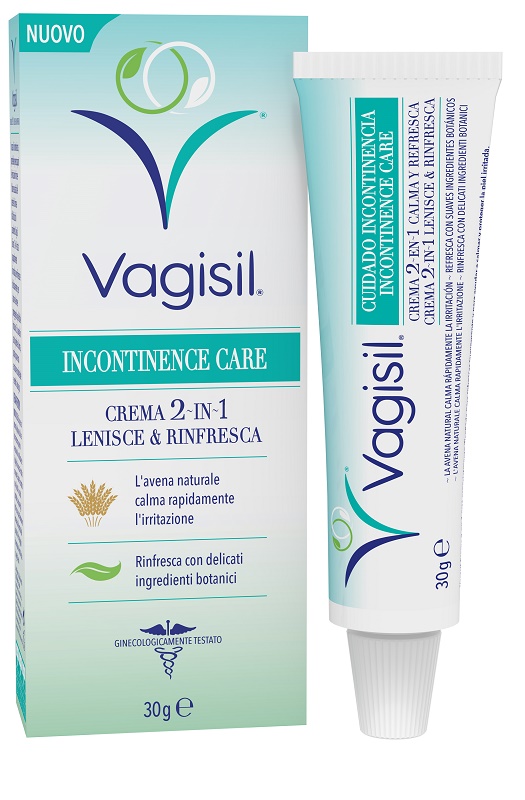 VAGISIL INCONTINENCE CARE CREMA 2IN1 LENISCE & RINFRESCA 30 G - Doctor Vinz