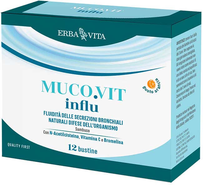 MUCOVIT INFLU 12 BUSTINE - Doctor Vinz