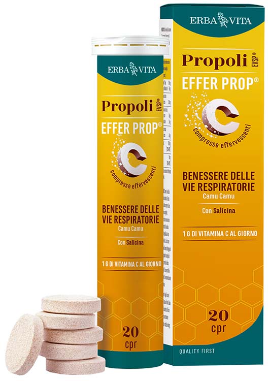 PROPOLI EVSP EFFER PROP 20 COMPRESSE EFFERVESCENTI - Doctor Vinz