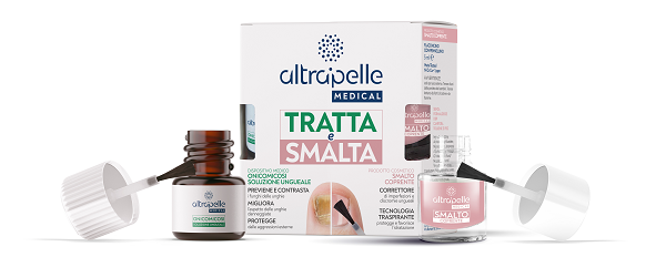 ALTRAPELLE MEDICAL TRATTA E SMALTA SOLUZIONE UNGUEALE 7 ML + SMALTO 5 ML - Doctor Vinz