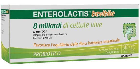 ENTEROLACTIS BEVIBILE 12 FLACONCINI X 10 ML - Doctor Vinz