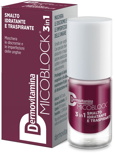 DERMOVITAMINA MICOBLOCK 3IN1 SMALTO IDRATANTE TRASPIRANTE PRUGNA 5 ML - Doctor Vinz