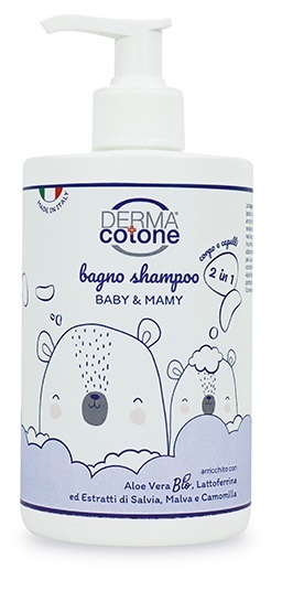 DERMACOTONE BAGNO SHAMPOO 2 IN 1 CORPO E CAPELLI BABY & MAMY 500 ML - Doctor Vinz