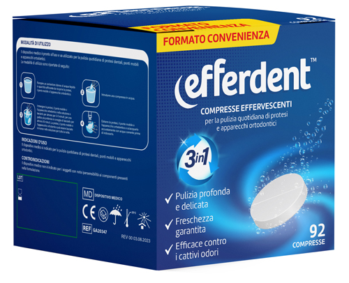 EFFERDENT 92 COMPRESSE EFFERVESCENTI - Doctor Vinz