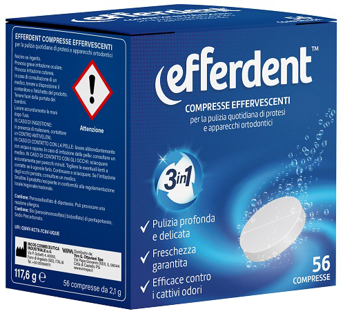 EFFERDENT 56 COMPRESSE EFFERVESCENTI - Doctor Vinz