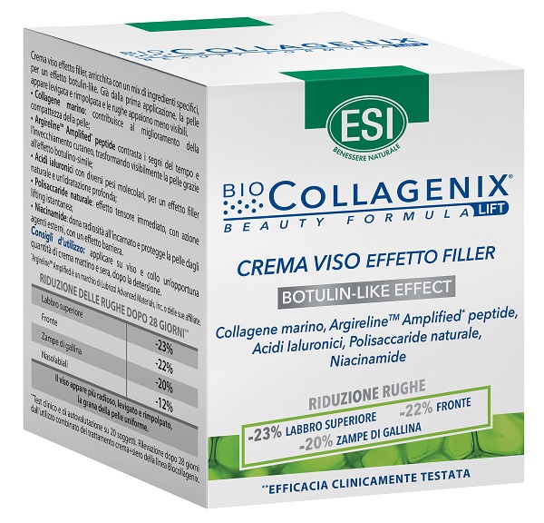 ESI BIOCOLLAGENIX CREMA VISO EFFETTO FILLER 50 ML - Doctor Vinz