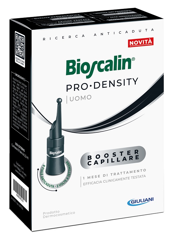 BIOSCALIN PRO DENSITY UOMO BOOSTER CAPILLARE 8 FIALE X 2,5ML - Doctor Vinz